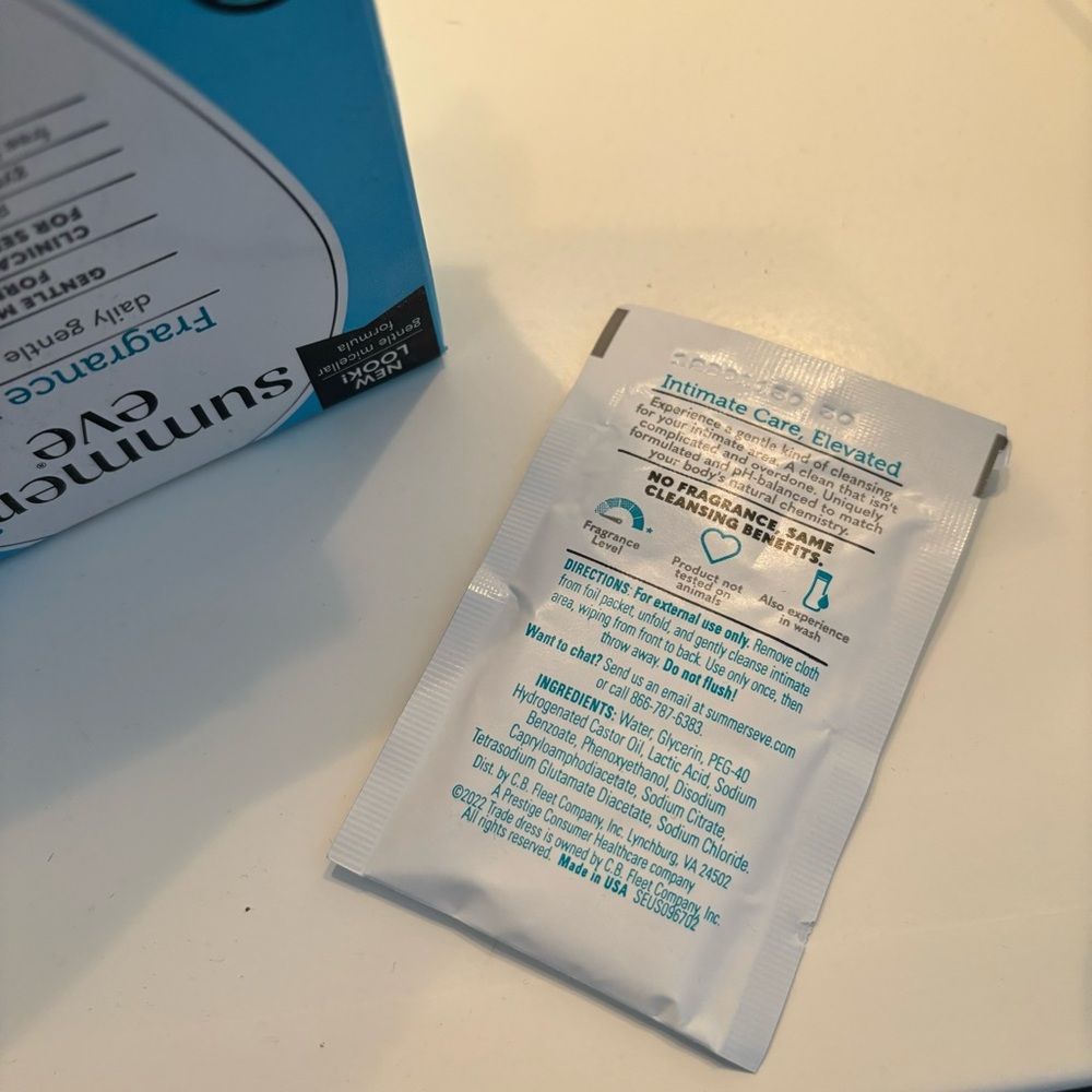 Summer’s Eve Fragrance Free Feminine Wipes - Picture 4 of 5